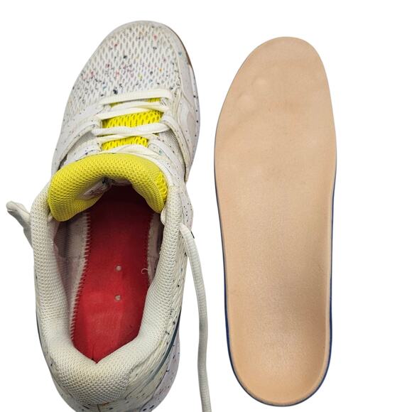 Nike Court Air Zoom Vapor X HC White Speckled Tennis Shoes Women's Size 9 - Picture 5 of 10